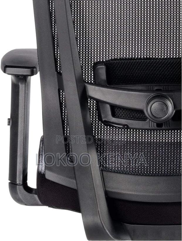 Office Chair; Silla Ergonomic Swivel High Back Mesh Office Seat - thumbnail 5