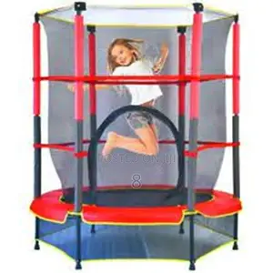 4ft Bouncing Trampoline for Kids – Durable Frame Safety Enclosure