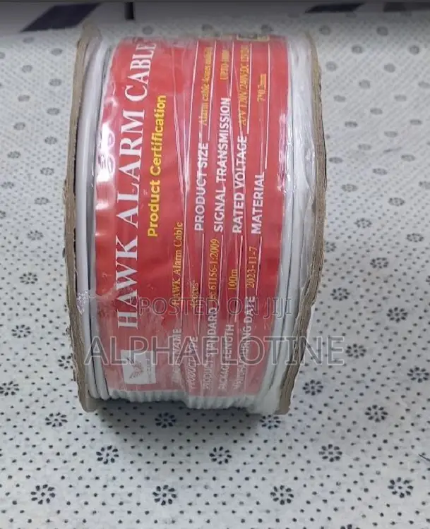 Alarm Cable 4cores Unshield 100meters