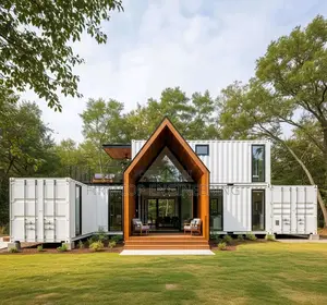 4×40ft Container 3-Bedroom House