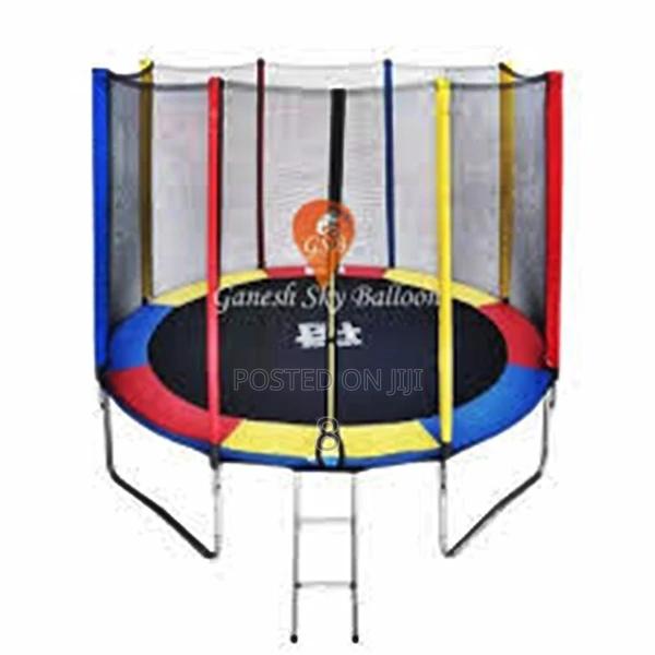 Compact 4ft Trampoline for Toddlers Kids – Safe Indoor/Outdoor Play