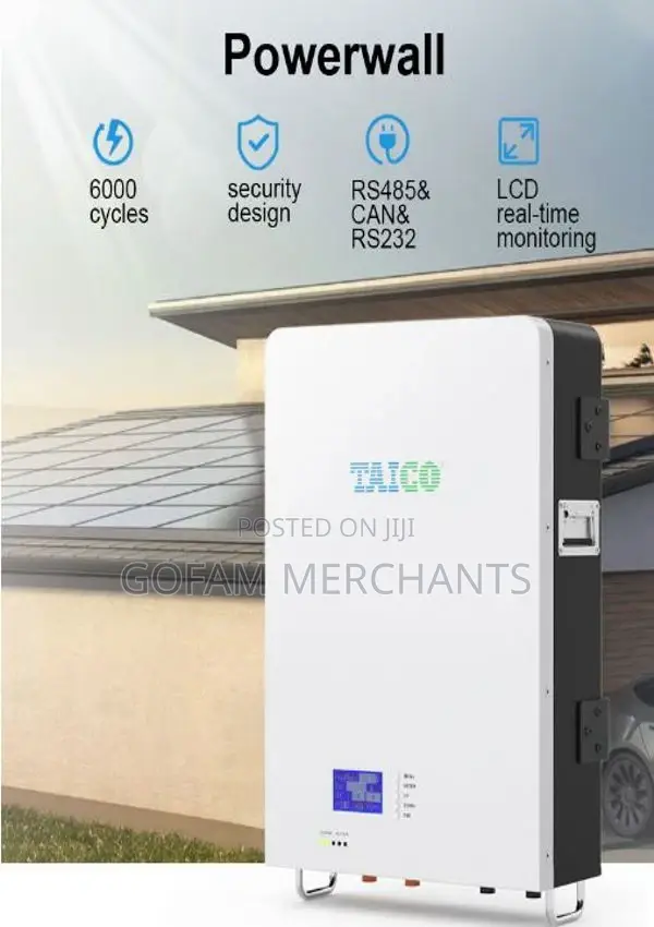 Taico 5.12 Kw Solid Lithium Battery Cell LTKPW-S5000