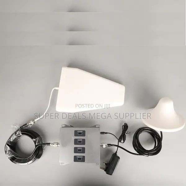 GSM Signal Booster Kit With Indoor Outdoor Antenna 2g to 5g Support