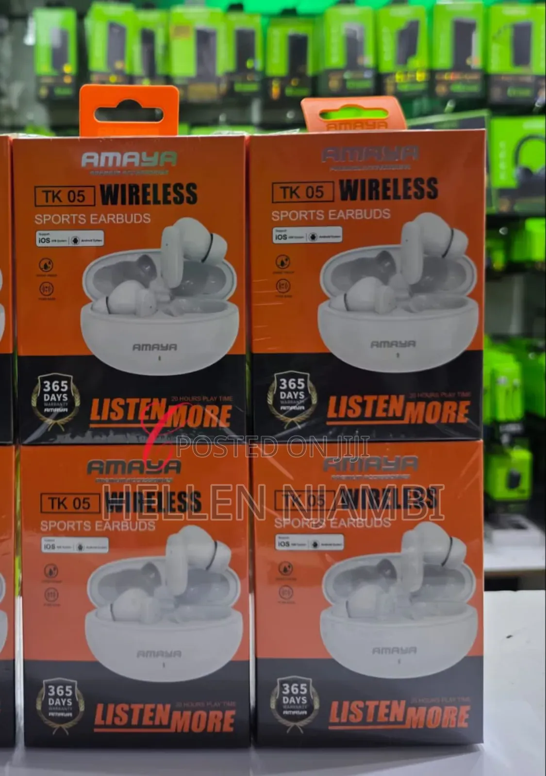 Amaya Tk05 Wireless Sports Earbuds