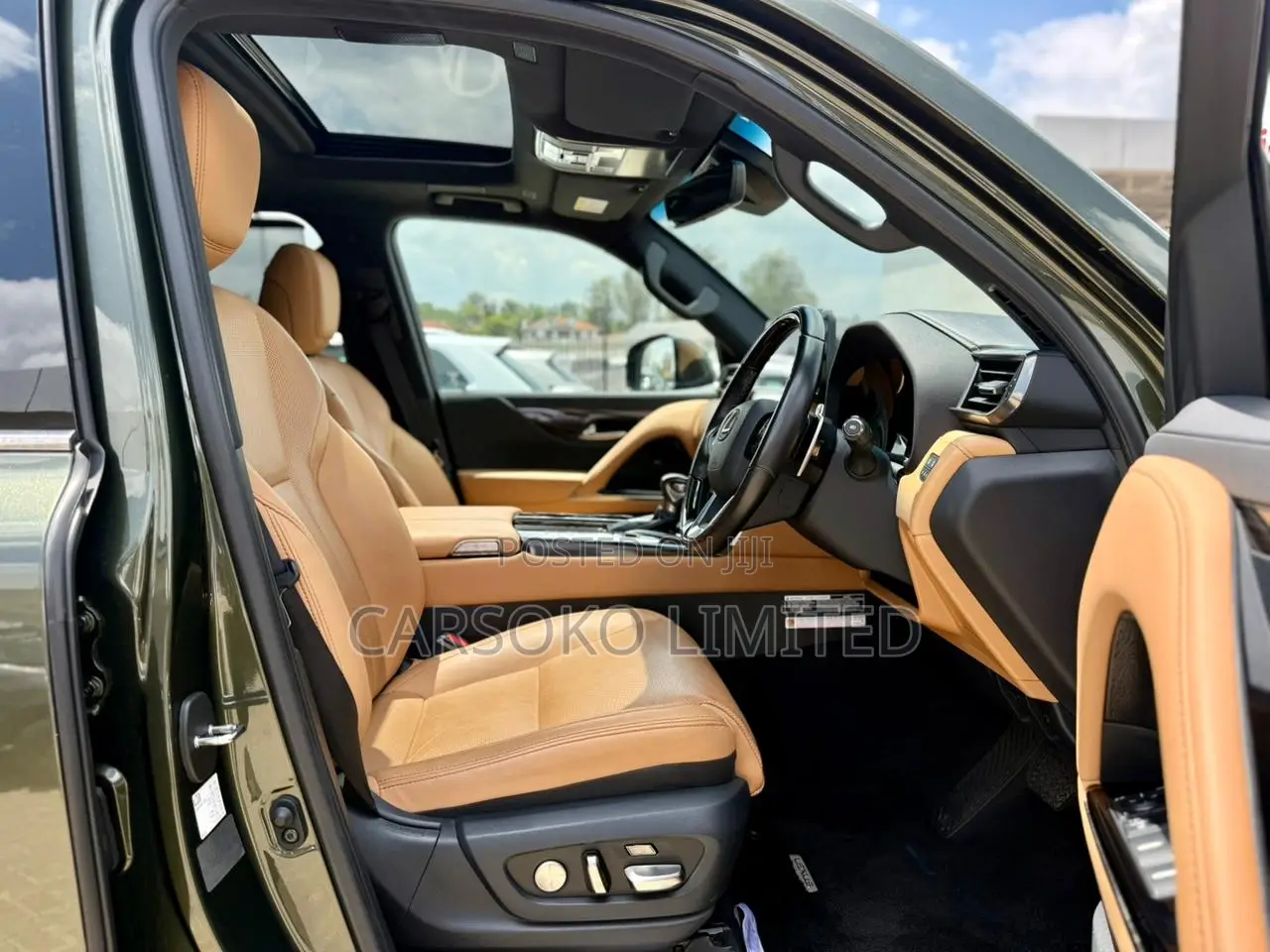 Lexus LX 2021 Green