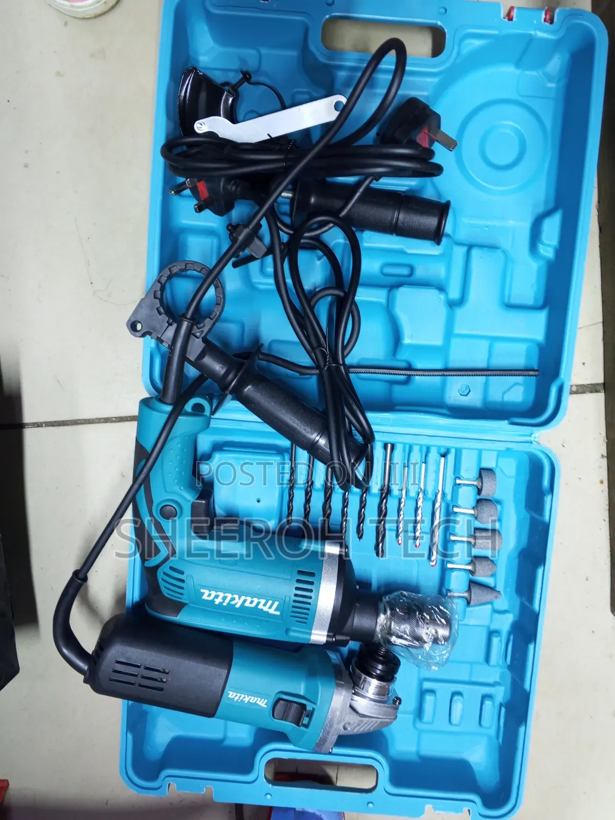 Makita Combo/Drill 1630 Angle Grinder 4inch