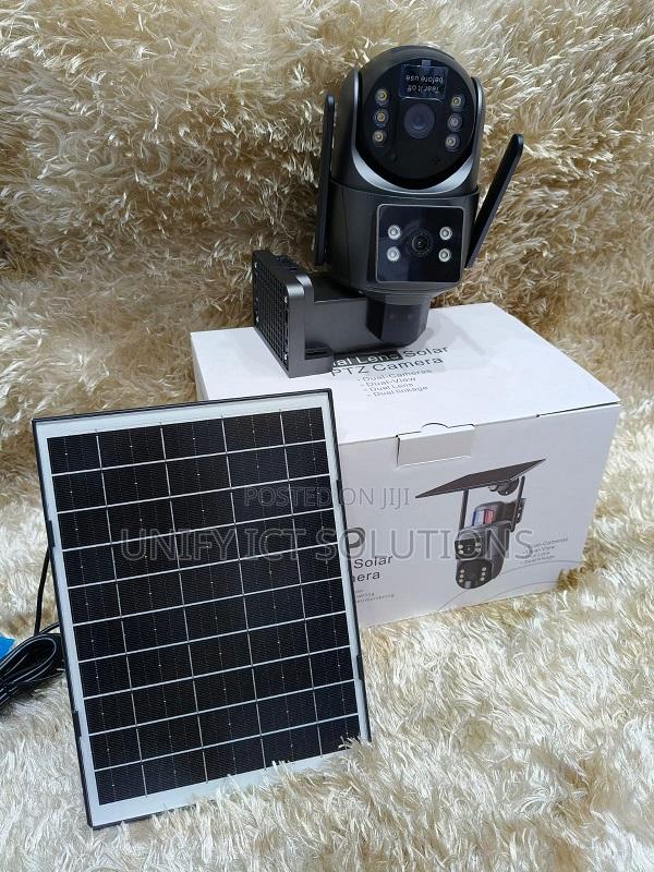 Ubox Wifi Dual Lense Solar PTZ Camera