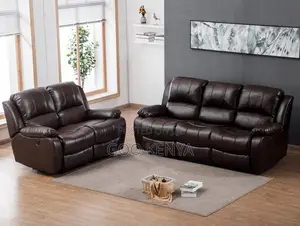Home Sofa; Modern 5-Person Living Room Sofa With Massage Recliners
