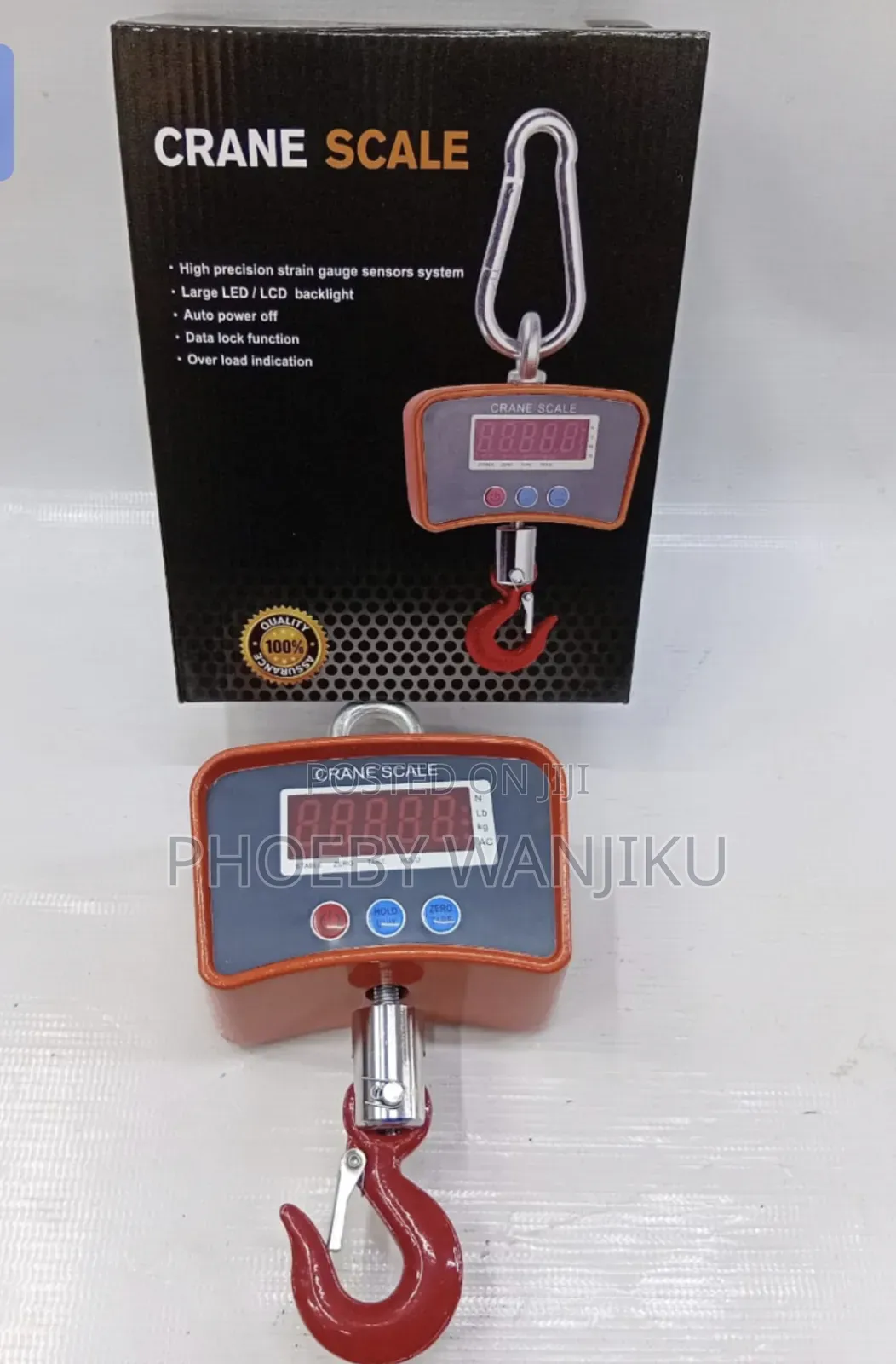 Dutiful Digital Crane Scale/500kgs Hanging Crane Scale