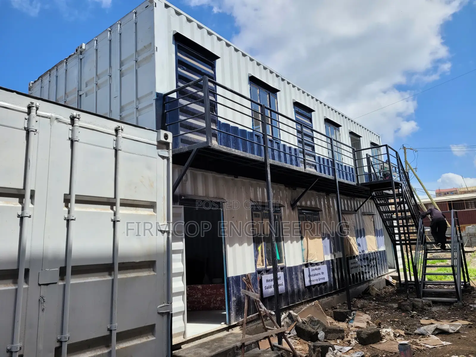Shipping Container Junior School