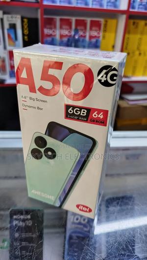 New Itel A50 128 GB Black - main view