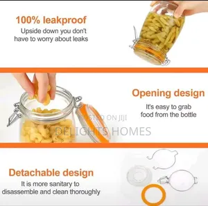 Airtight Storage / Fermentation Clip Top Jars-Alp