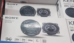 Sony 4-Inch (10 Cm) 2-Way Coaxial Car Speakers.