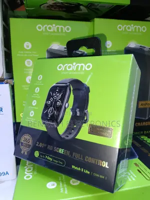 Oraimo Stylish Smart Watch 7 Days Usage Time 2.01" Hd Screen Ows-804