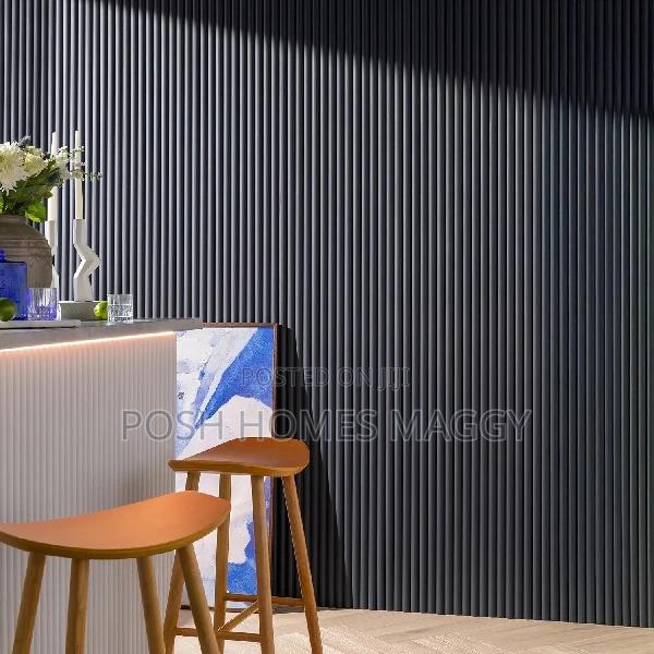 Reception Grey WPC Wallpanels - main view