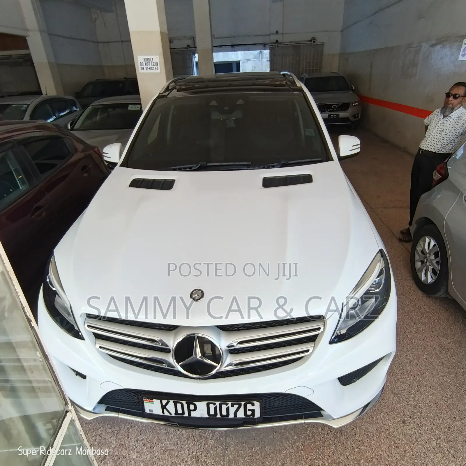 Mercedes-Benz GLE-Class GLE 350d 4MATIC 2016 White