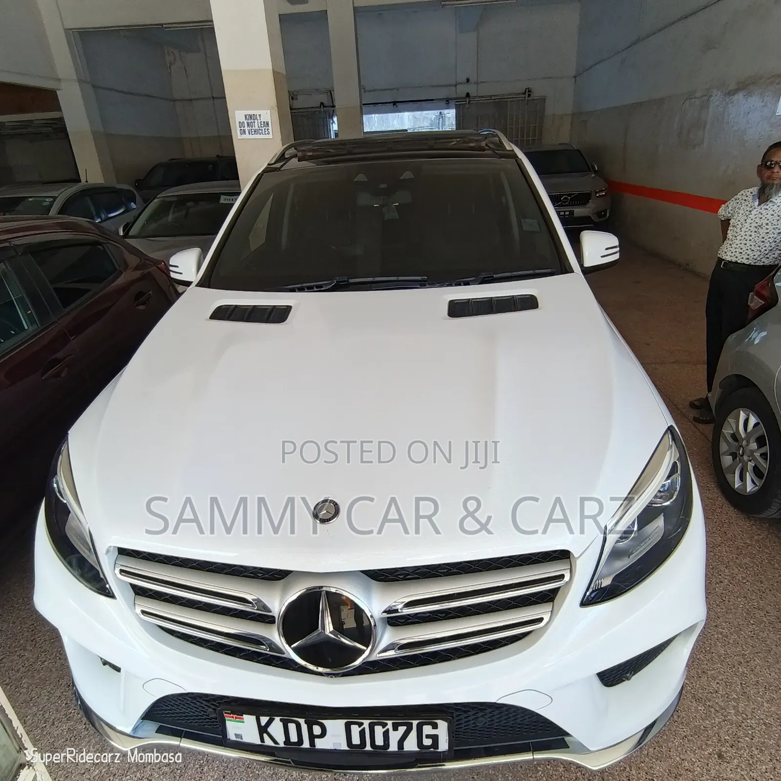 Mercedes-Benz GLE-Class GLE 350d 4MATIC 2016 White