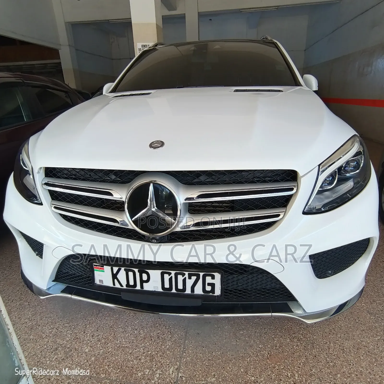 Mercedes-Benz GLE-Class GLE 350d 4MATIC 2016 White