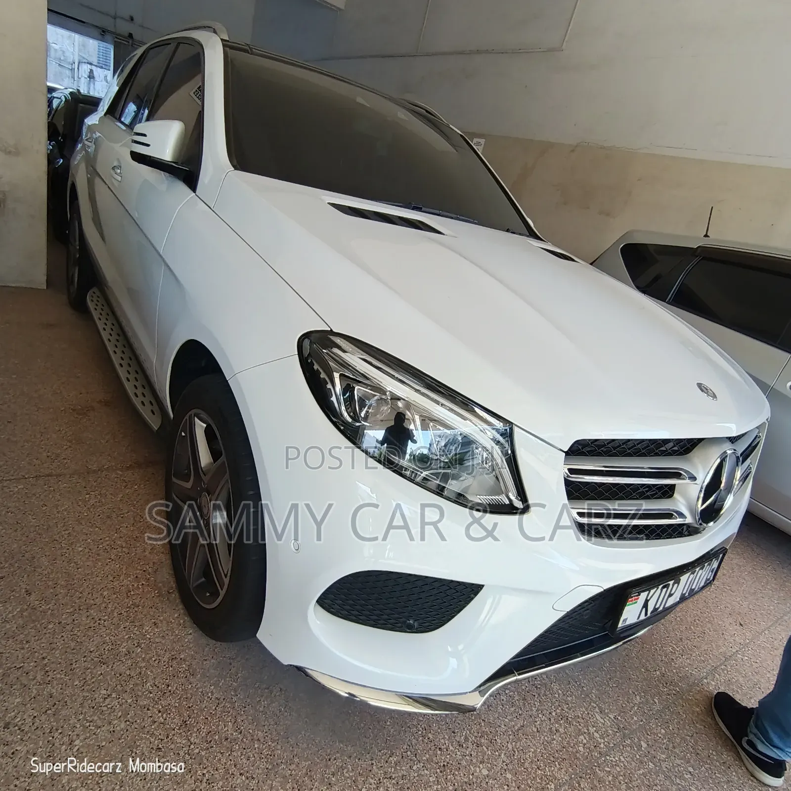 Mercedes-Benz GLE-Class GLE 350d 4MATIC 2016 White
