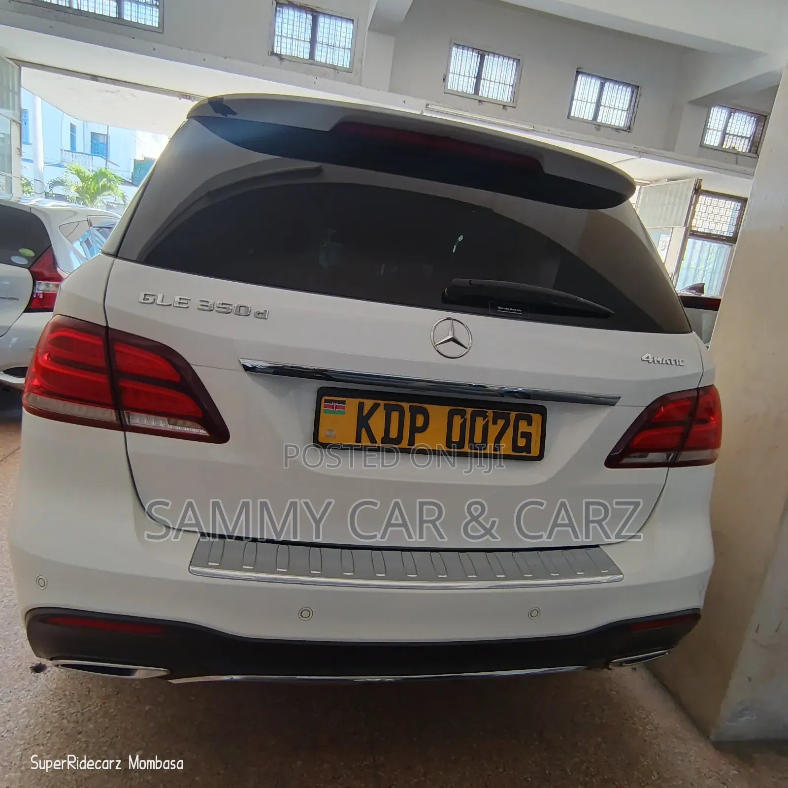 Mercedes-Benz GLE-Class GLE 350d 4MATIC 2016 White