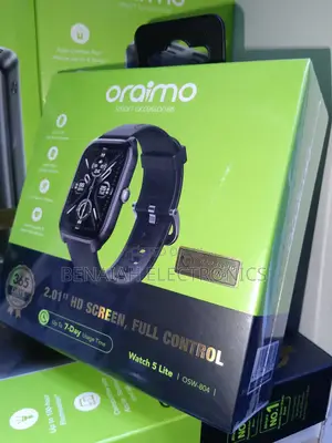 Oraimo Smart Watch 5 Lite Osw-804 Heart Rate Monitor Blood Oxygen