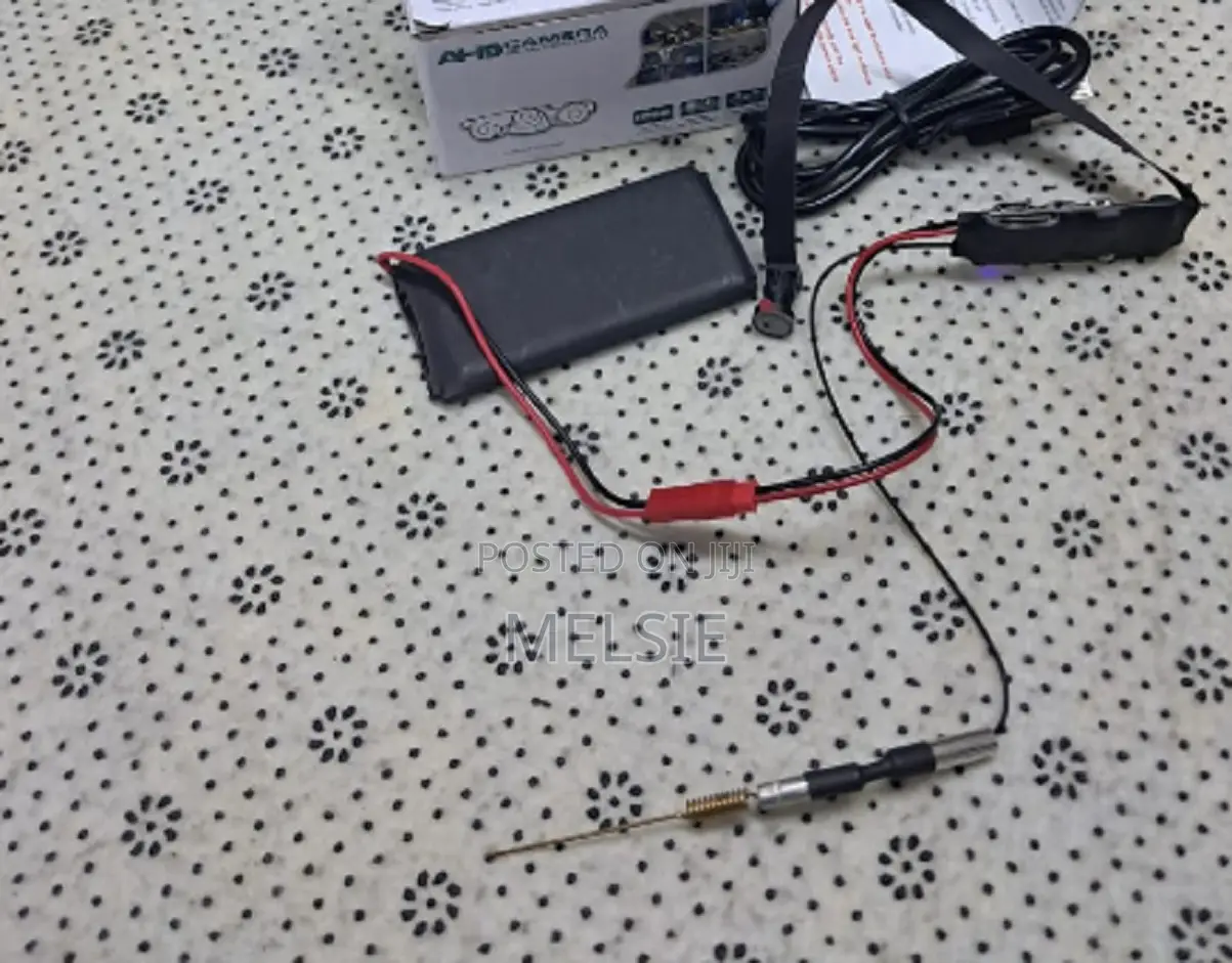 Wifi Pinhole Hidden Camera + Extended Battery Spy Pinhole CCTV