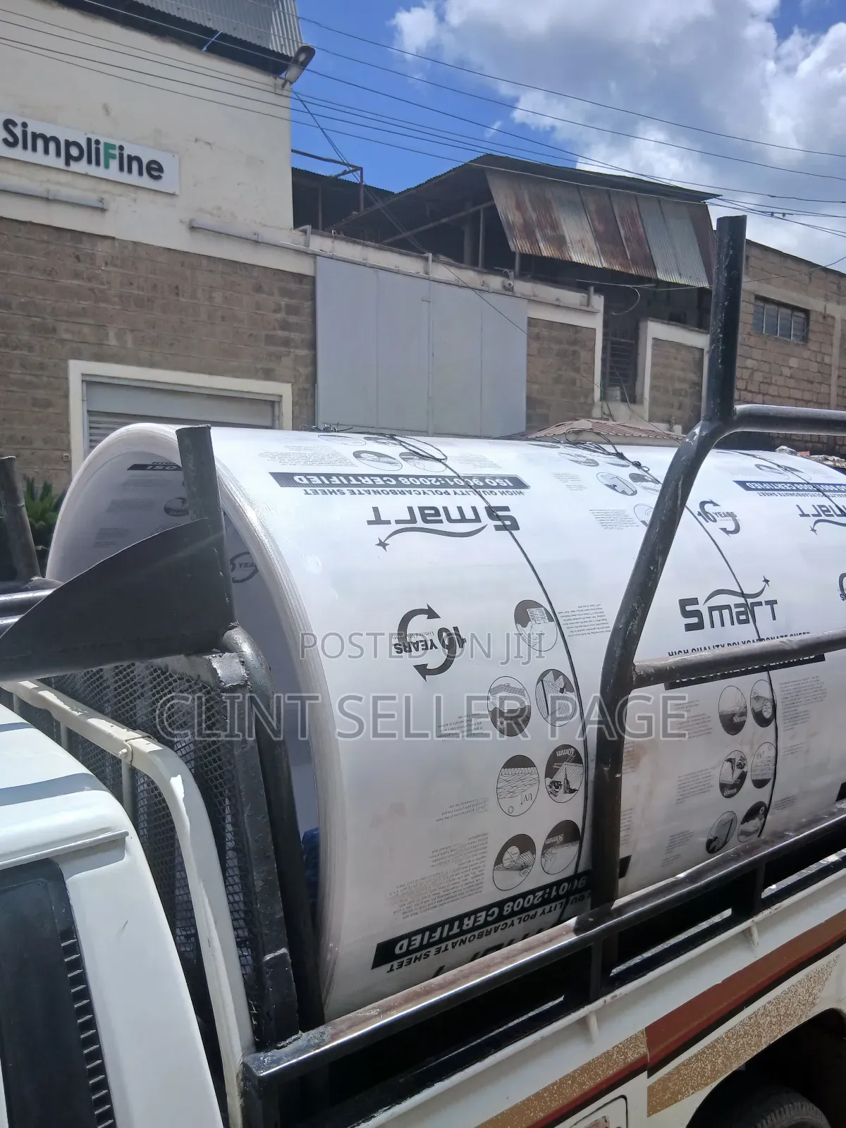 Polycabonate Sheets (5.8m by 2.1m) Different Colours