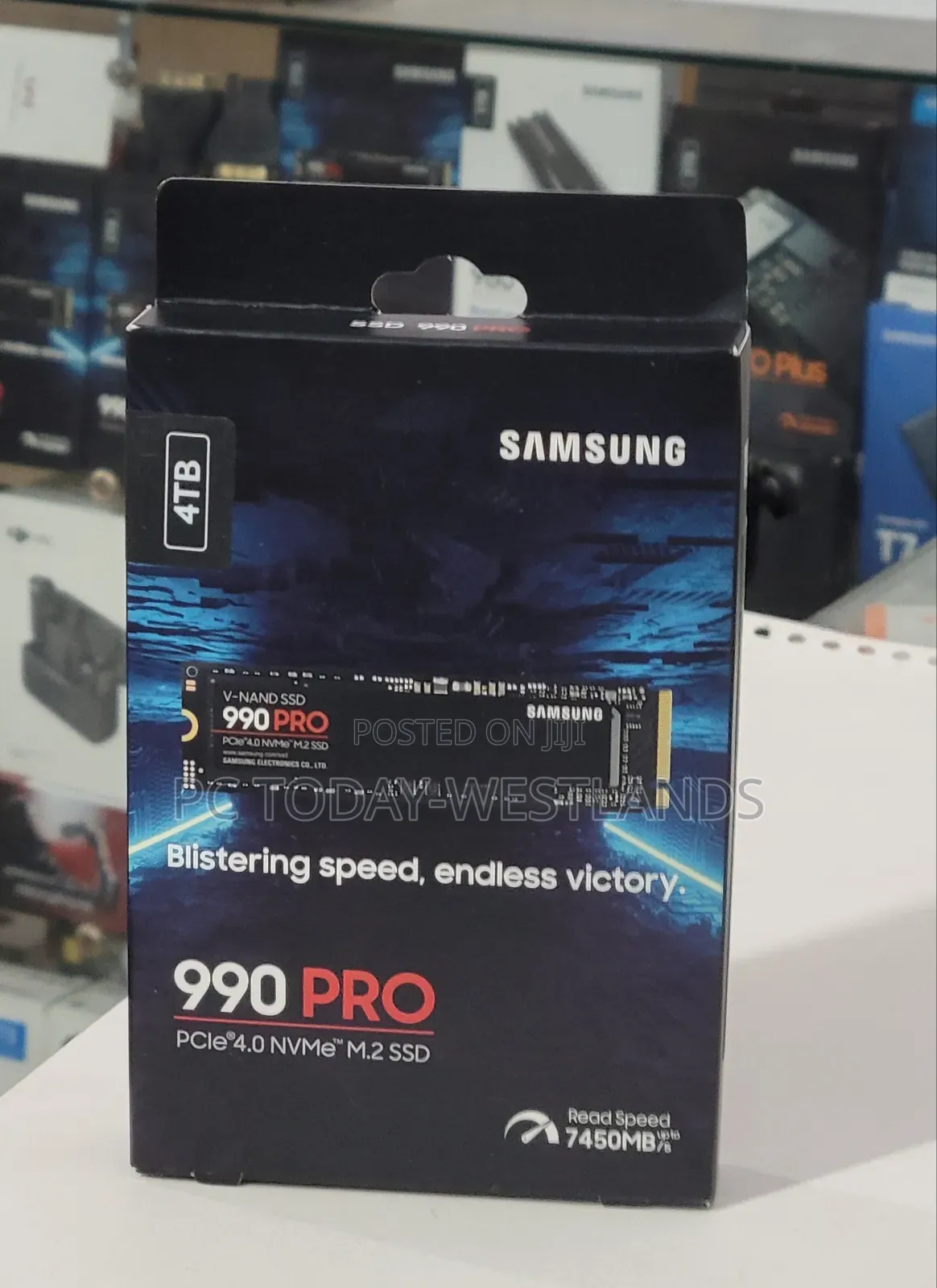 Samsung 4tb 990 Pro Pcie 4.0 X4 M.2 Internal Nvme Ssd (In Stock)