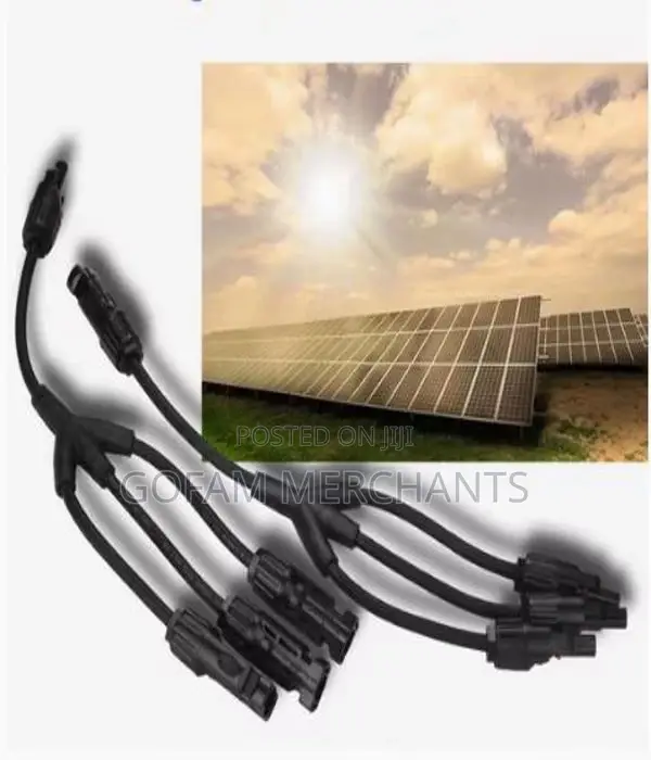 Mc4 Y Connector 3 Way to 1 Way Solar