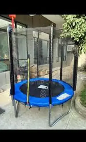 6ft Kids Fitness Trampoline – Great for Exercise Entertainment