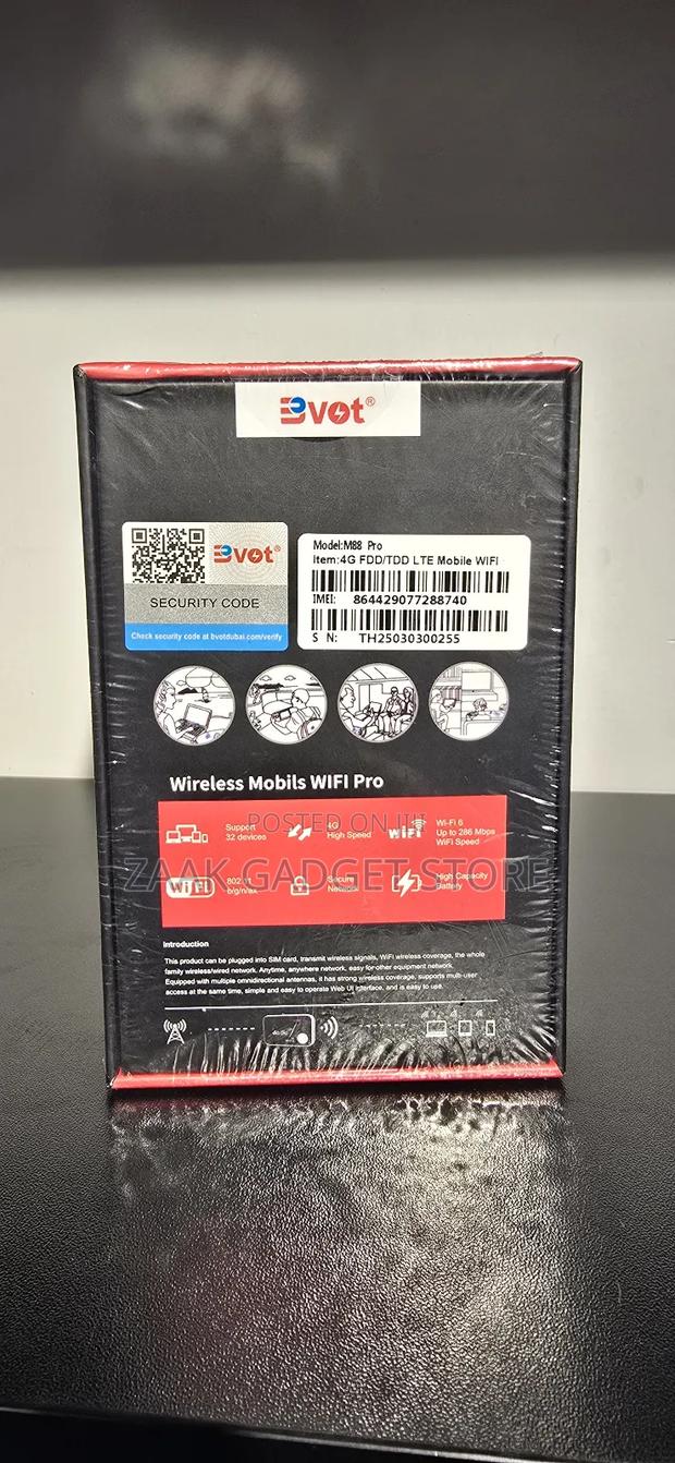 Bvot M88 Pro Wireless Mobile Wifi Router. - thumbnail 4