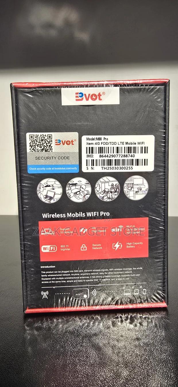 Bvot M88 Pro Wireless Mobile Wifi Router. - thumbnail 5