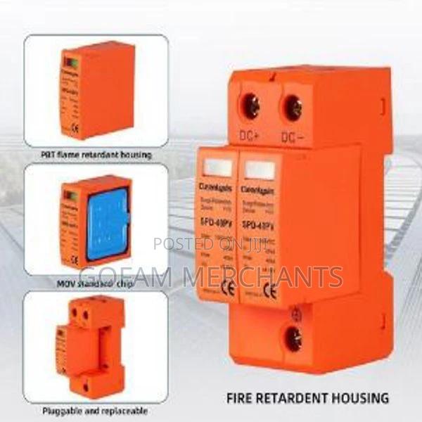 Solar Dc Surge Protector (Spd) SPD 2p Dc 2p 40kva 500v