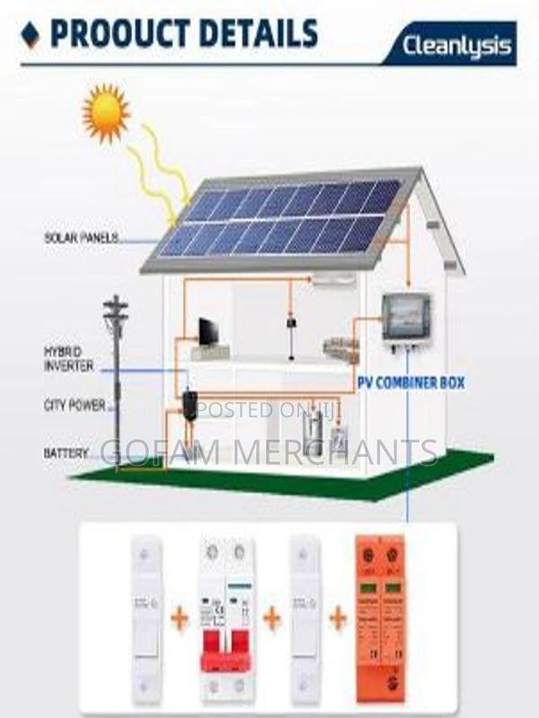 Solar Dc Surge Protector (Spd) SPD 2p Dc 2p 40kva 500v - thumbnail 2
