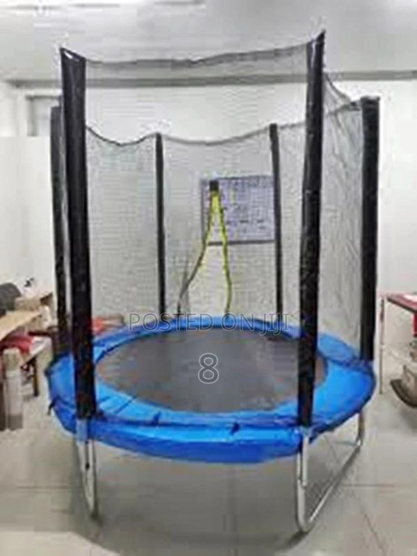 Heavy-Duty 6ft Trampoline – Safe, Stable Built to Last