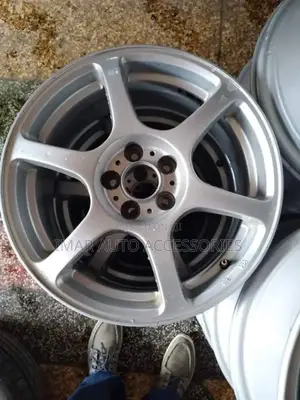 15 Inch 5 Hole Silver Rims – Original Durable Alloy Wheels