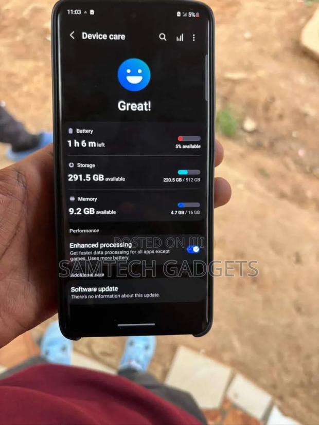 Samsung Galaxy S21 Ultra 5G 256 GB Black - thumbnail 2