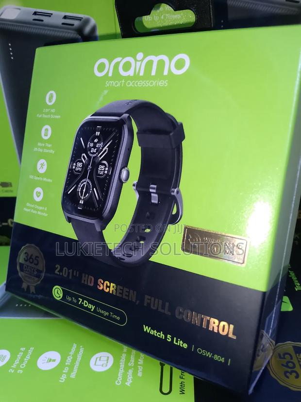 Oraimo Smart Watch 5 Lite 28 Days Standby Time 7 Days Usage Time - main view