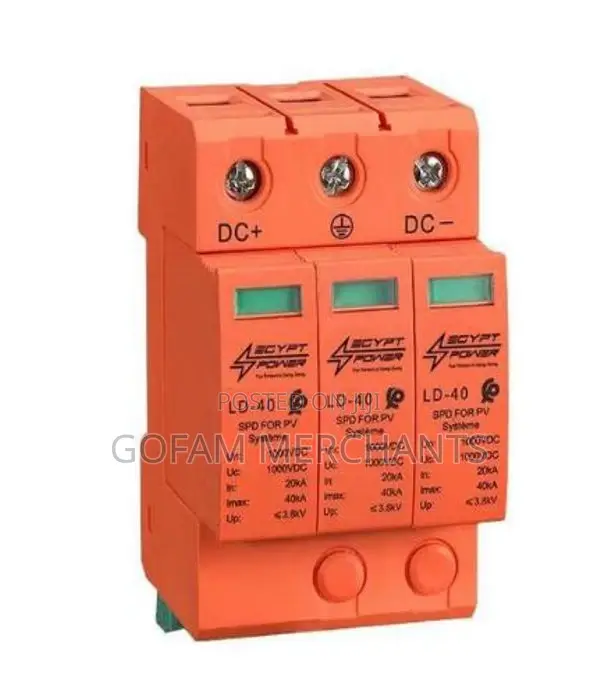 Dc Surge Protective Device (Spd) Surge Protector 2p/1000v