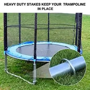 6ft Kids Trampoline With Net – Safe, Strong Full of Fun