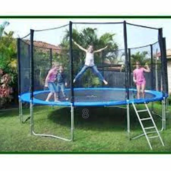 6ft Children’S Trampoline – Jump, Play Stay Active! - main view