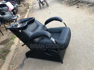 Unit Shampoo Sink. With Black Base - main view