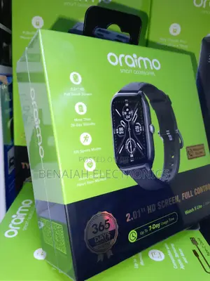 Oraimo Smart Watch Wireless Hd 2.01hd Full Screen.7 Days Standby Time,