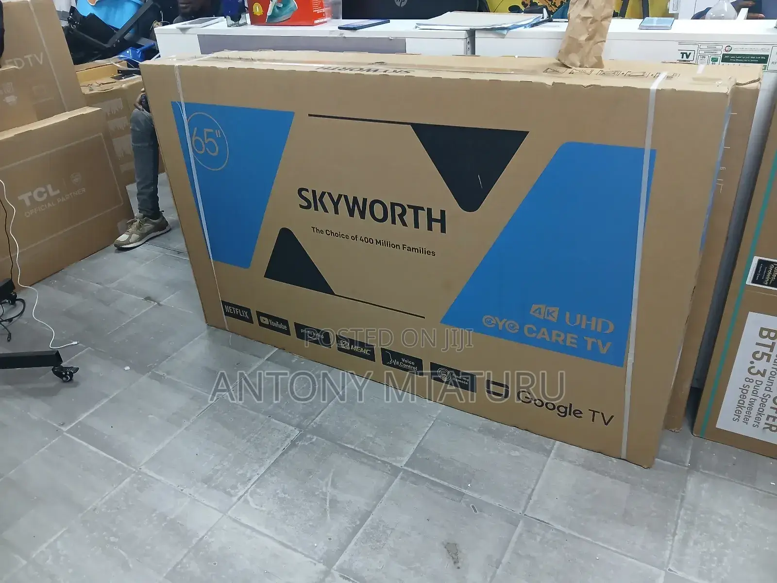 Skyworth 65′′ G6500h Uhd Google Tv – 65g6500h (2025 Model )