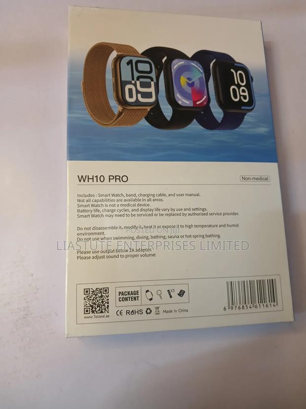 Telzeal Wh10 Pro Smart Watch - thumbnail 2