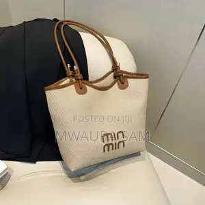Canvas Knot-Handle Bag