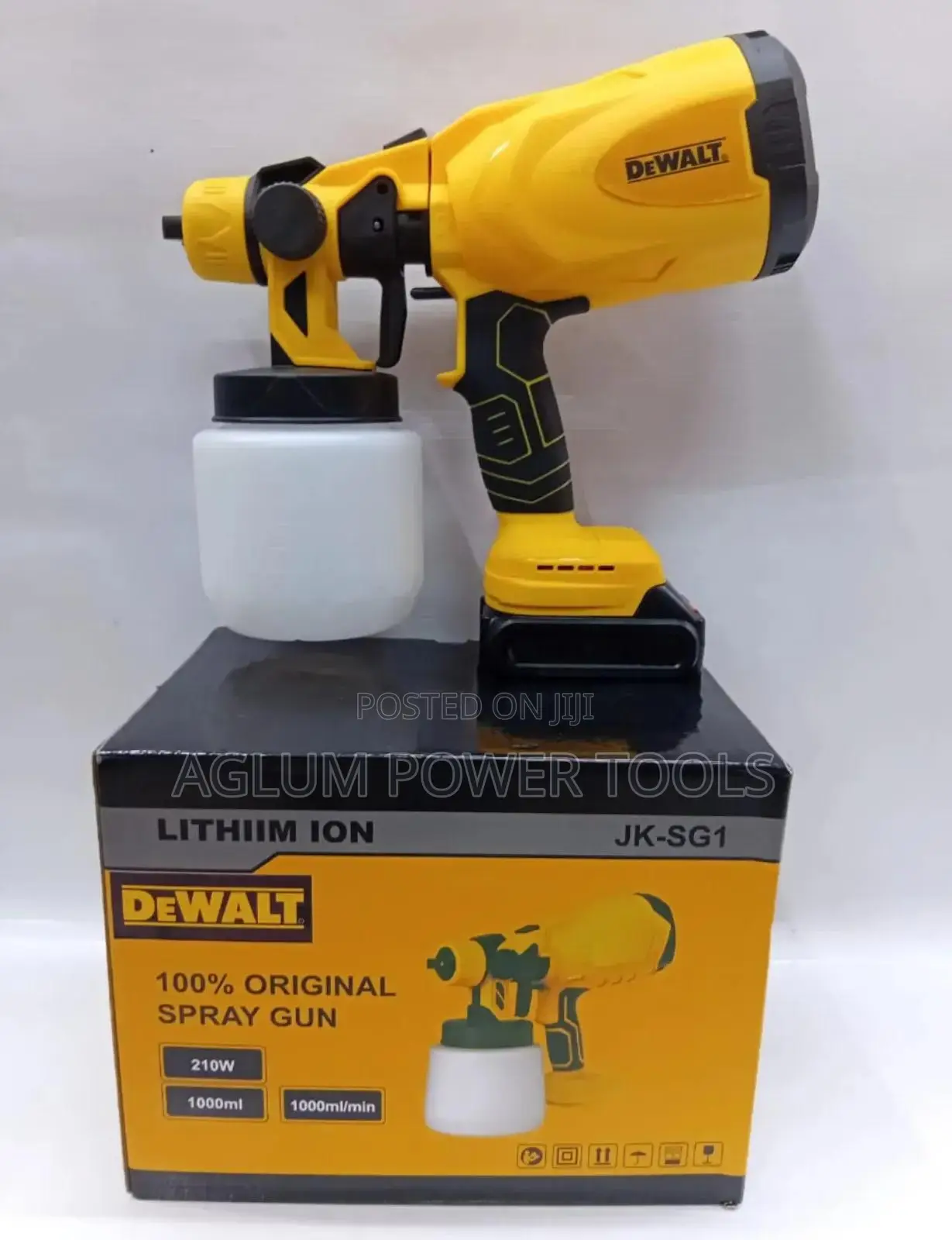 Dewalt Cordless Spray Gun 800ml