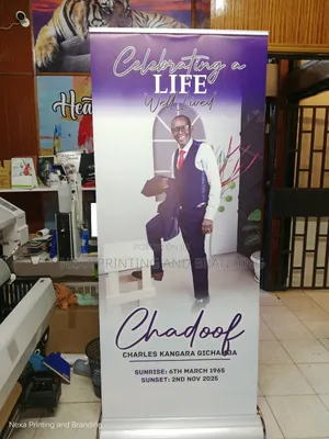 Low Price Broadbase Roll-up Banner