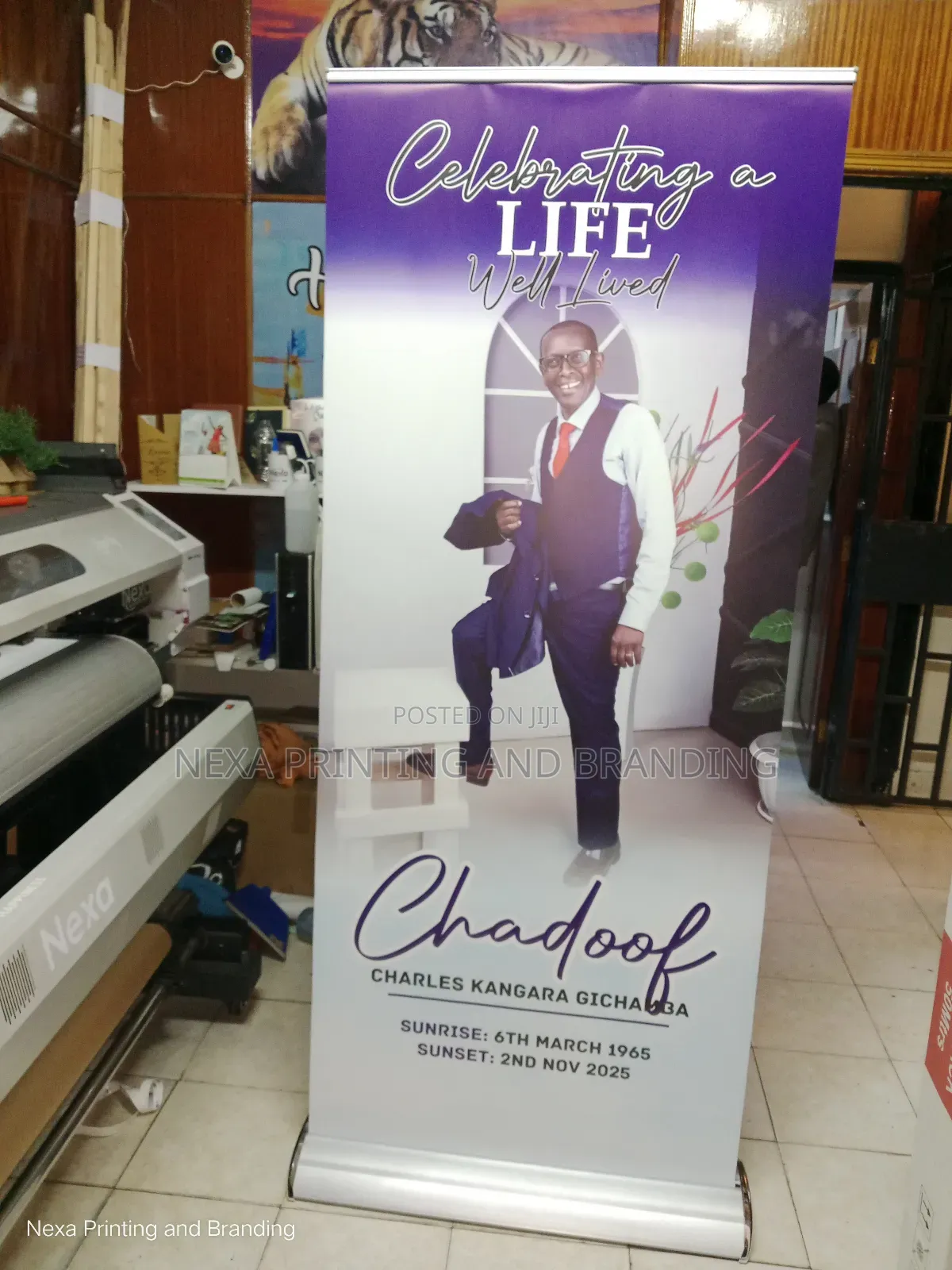 Low Price Broadbase Roll-up Banner
