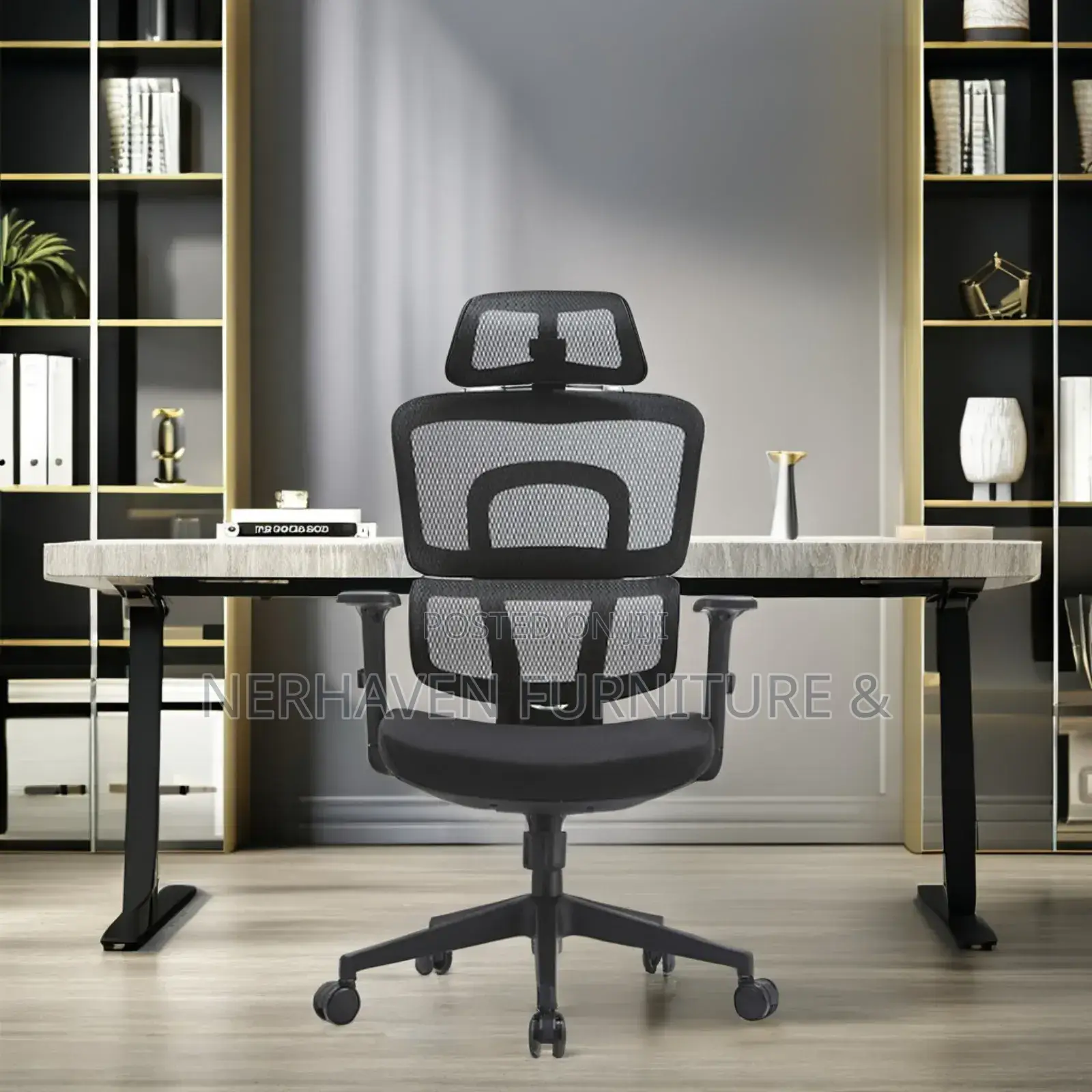Ergonomic Office Chair – Full Back Support